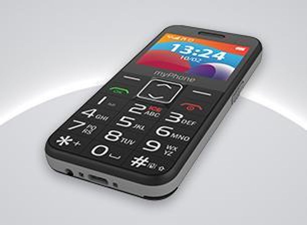 Myphone Halo 3 Lte Mobiltelefon Mit Tastatur Für Senioren Und Notrufstation