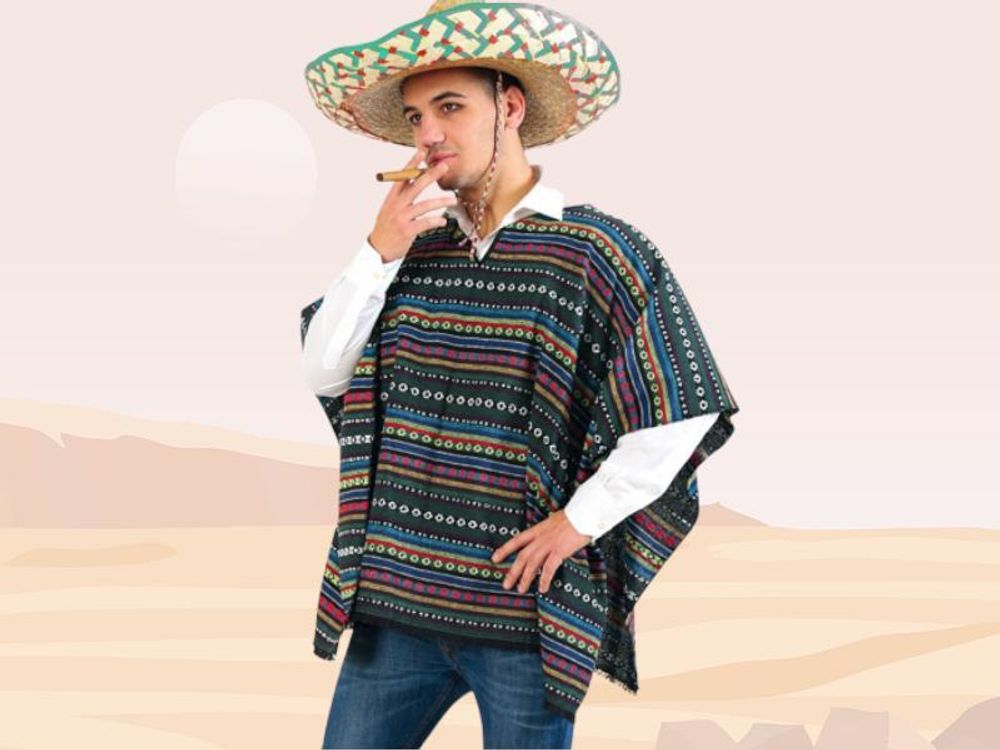 Sombrero Set Mexikohut Uni 2er Pack