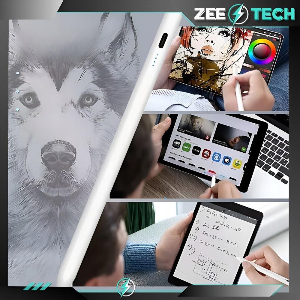 Universeller Stylus Stift Für Telefon Tablet Bildschirm Pencil Pen 4 Spitzen