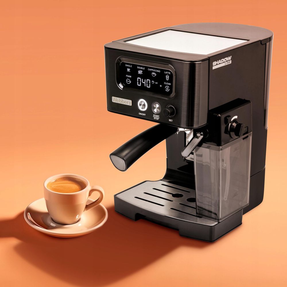Barevný ovládací panel One Touch kávovaru Webber BARISTA M5
