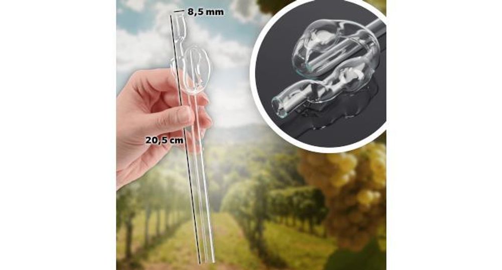 KADAX Glasballon-Set "Alatri", Gärballon mit Kunststoffkorb und Gärzubehör, Gummistopfen, Gärröhrchen aus Glas, Flasche, 54L
