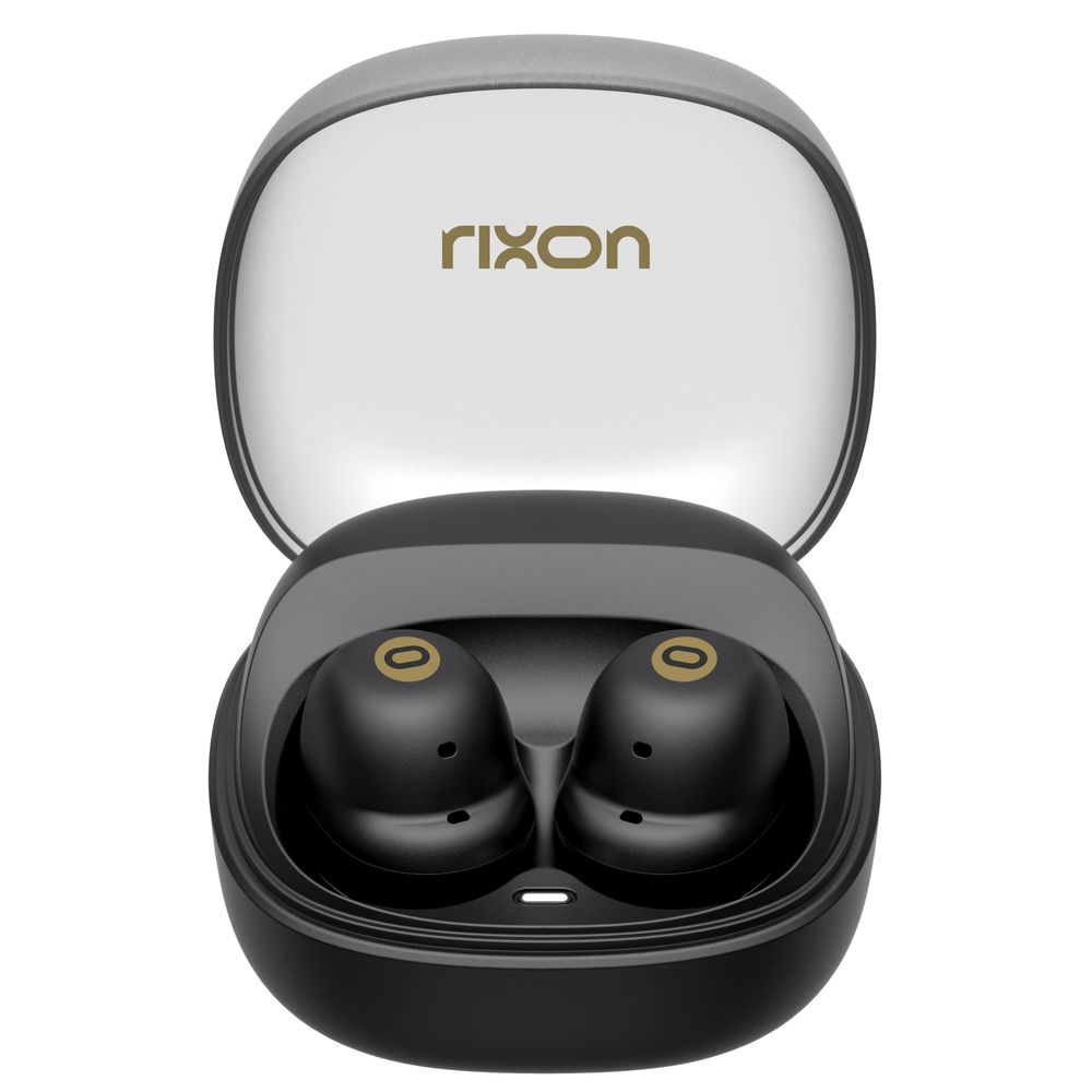 RIXON Bluetooth 5.3 bezdrôtové slúchadlá do uší so 4 mikrofónmi, 40 hodín počúvania, ENC potlačenie hluku, Hi-Fi stereo slúchadlá na prácu i študium