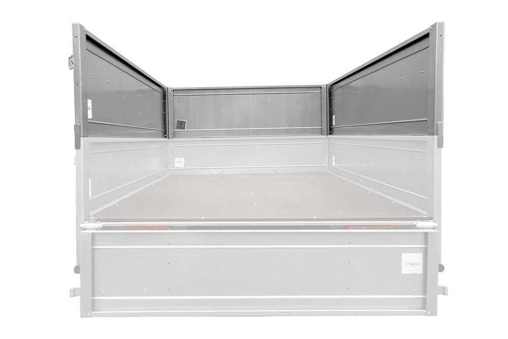 UNITRAILER Bordwandaufsatz 40 cm für Garden Trailer 230 KIPP/FD (230x125 cm)