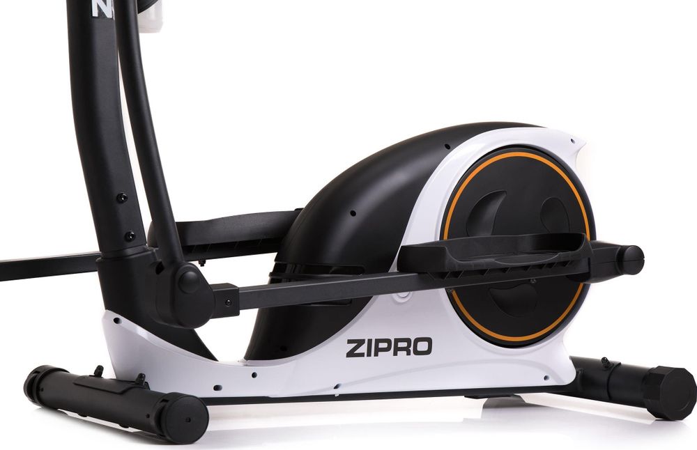 Zipro Crosstrainer Hulk RS – Magnetischer Ellipsentrainer bis 150kg Belastbar 8kg Schwungmasse Leiser Riemenantrieb Heimtrainer mit Pulsmessung