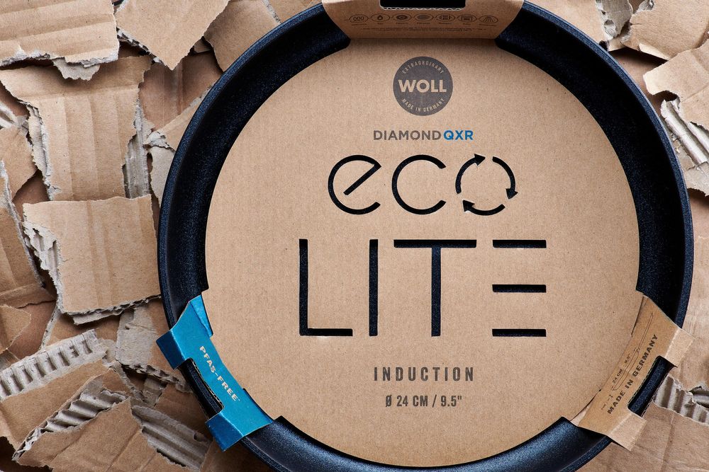 Woll Eco Lite QXR Topf: Ø 24 cm, 11 cm hoch, 3.6 Liter, Alle Herdarten inkl. Induktion