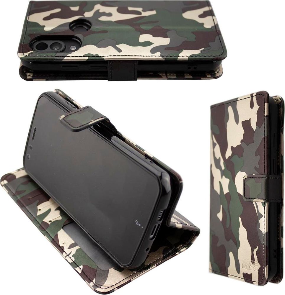 caseroxx Handy Hülle Tasche kompatibel mit Cat S62 / S62 Pro Bookstyle-Case Wallet Case