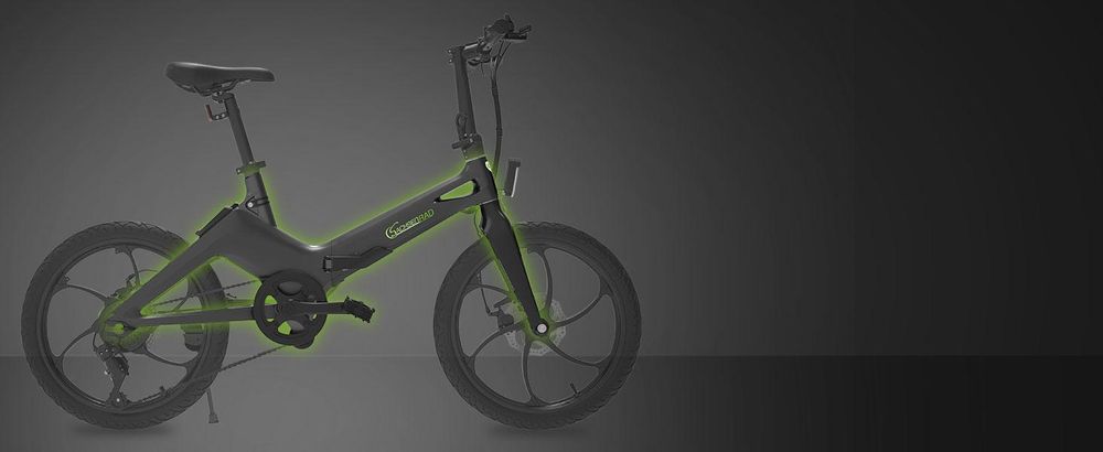 SachsenRAD E-Folding Race Bike F11 MagPuma mit Transporttasche IF Design Gewinner | Magnesiumrahmen nur 19Kg Ultraleicht | Ebike 20 Zoll klapprad Bike