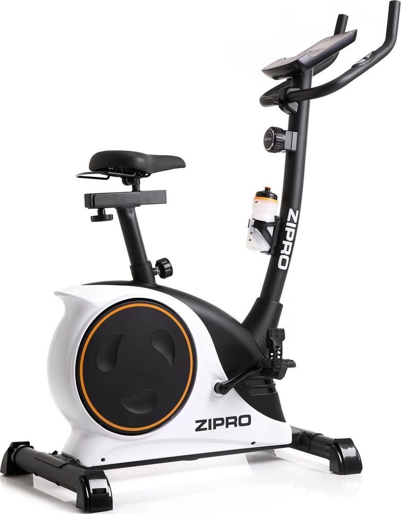 Rower treningowy Zipro Nitro RS – magnetyczny rower fitness o nośności do 150 kg Cichy rower treningowy z pomiarem tętna Regulowane siodełko i kierownica Wyświetlacz LCD