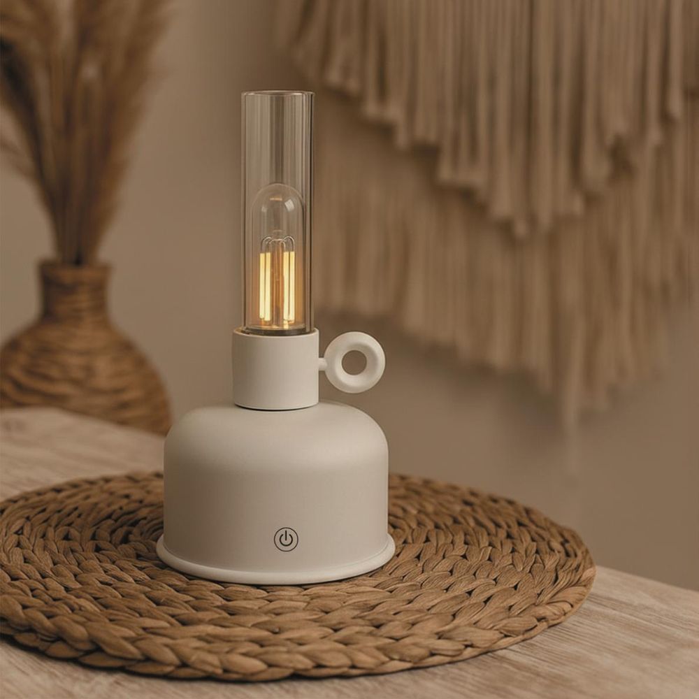 Forever Light Vintage FLR-04 Flaschengrüne LED-Öllampe