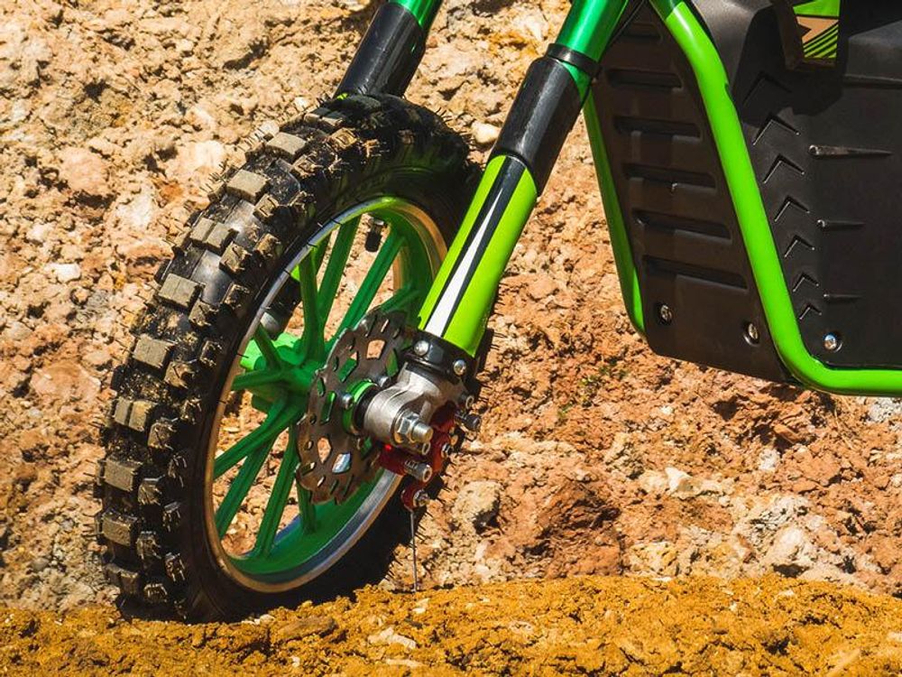 Actionbikes Motors Kinder Crossbike Viper | Elektro Motorrad - 1000 Watt - Bis 24 km/h - Motorcrossbike - Pocketbike - Dirt Bike - Drosselbar (Blau)