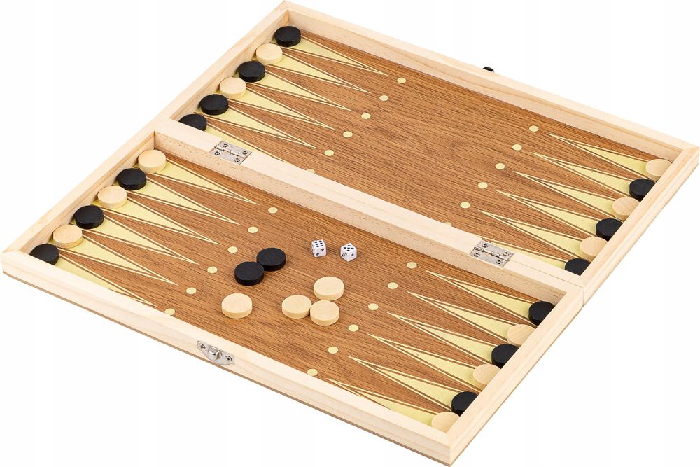 Backgammon Holzbrett