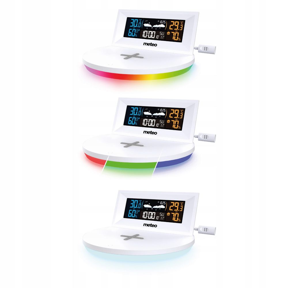 RGB-Stimmungslicht der METEO SP94 Wetterstation