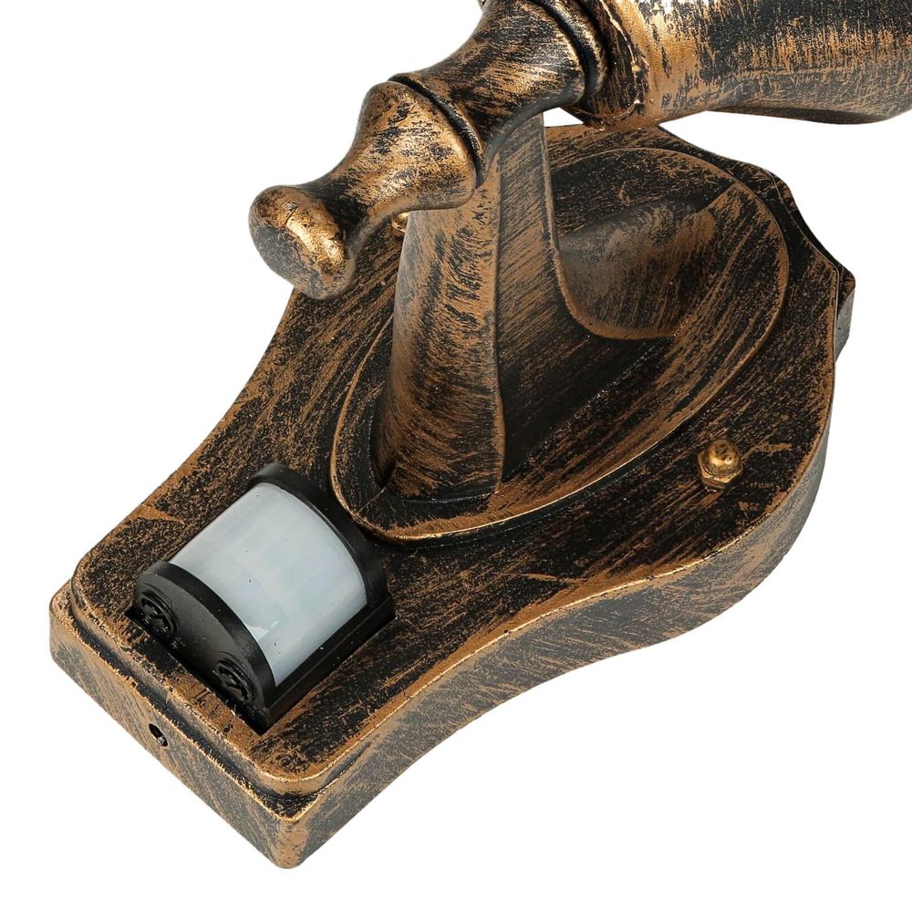 Außenwandlampe mit praktischem Bewegungsmelder