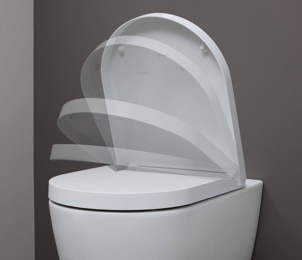 Duravit WWC-Set ME by Starck,rimless,Durafix TS,weiß,inkl.WC-Sitz mit Absenkautom., 1 Stk.