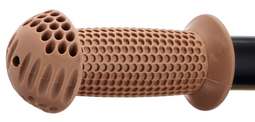 Detail ergonomického úchytu řídítek odrážedla Sun Baby BUBBLY.