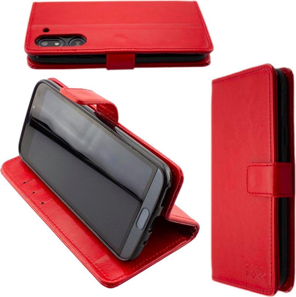 caseroxx Handy Hülle Tasche kompatibel mit Doro 8050 / 8050 Plus Bookstyle-Case Wallet Case