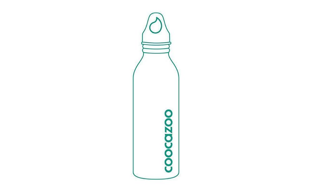 Das Bild zeigt die Flasche des Schulrucksack-Sets.
