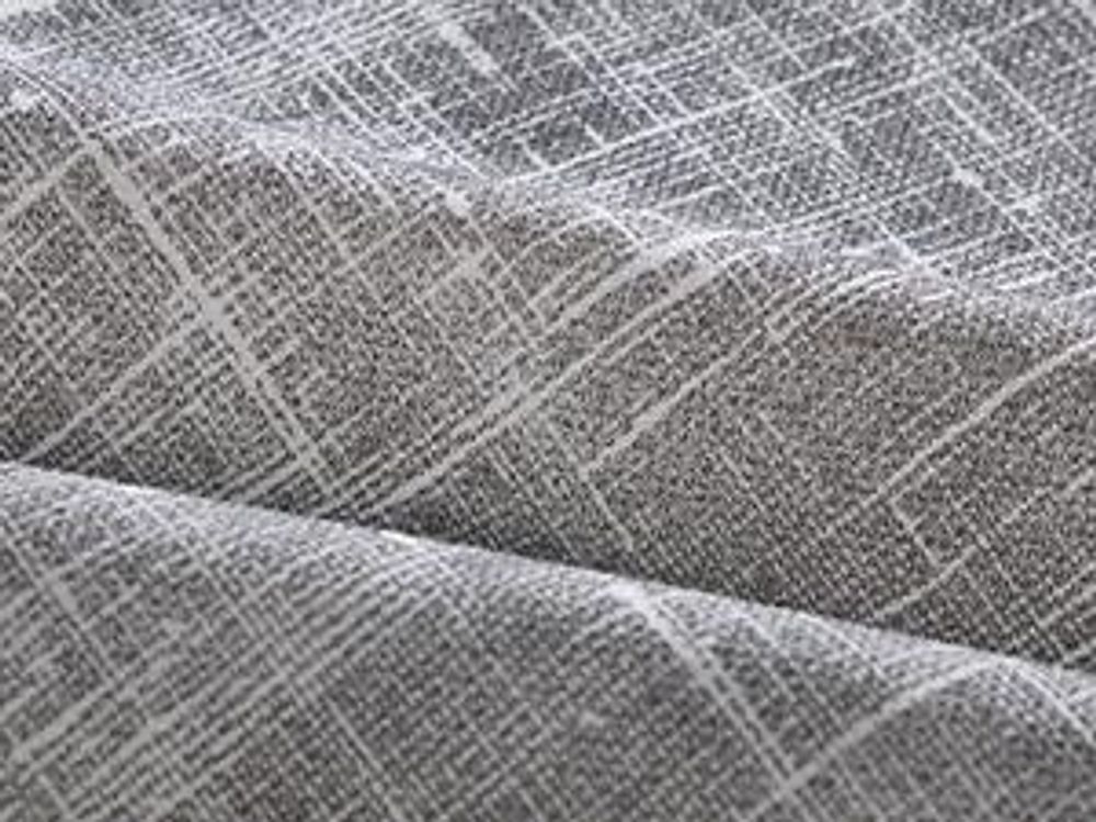 SONGMICS Aufbewahrungskörbe, 6er Set, faltbare Stoffboxen mit PP-Platten, für Regal, 30 x 30 x 30 cm, weiß-grau