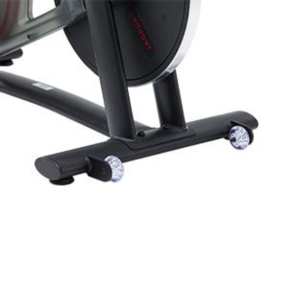JASPORT S3 cyclette e bici da  per casa, silenziosa, resistenza magnetica, volano da 7,5 kg, Bluetooth, Kinomap e Zwift – nera