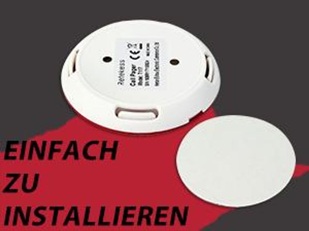 Retekess T128-T117 Restaurant Pager, Kellner Rufsystem, Uhrenempfänge, mit DREI Erinnerungsmodi, für Bar, Hotel, Klinik, Veterinärgeschäft