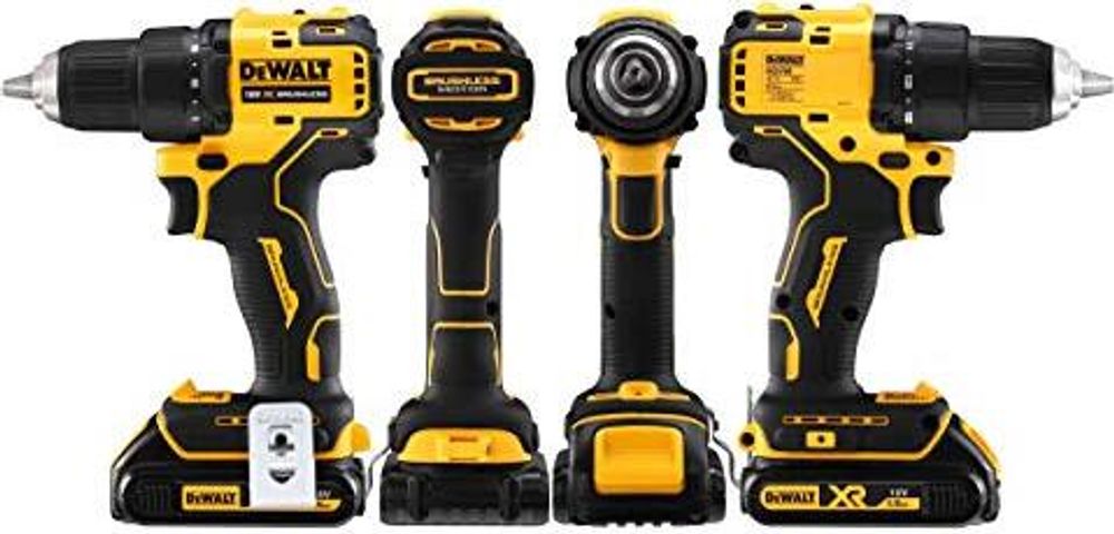 DeWALT DCD708D2T-QW Akku-Bohrschrauber (bl) 18V, max. Bohrleistung 30/13 mm, T STAK-Box, 2x 2 Ah Akkus
