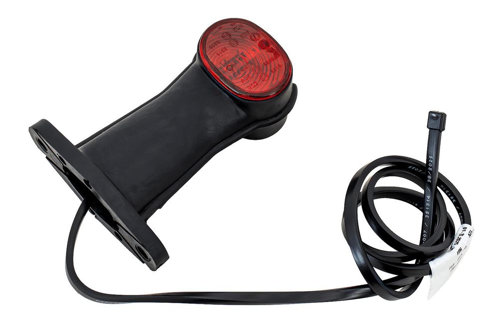 ASPÖCK SUPERPOINT II Umrissleuchte universal 12 V 125 x 100 mm IP68 Front, Heck und Seitenmarkierungslicht E9 ADR Zone 2 für Anhänger und Lkw