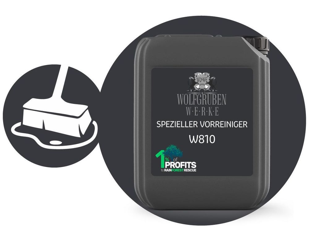 WO-WE Spezieller Vorreiniger W810 Entfernt alle Verschmutzungsarten