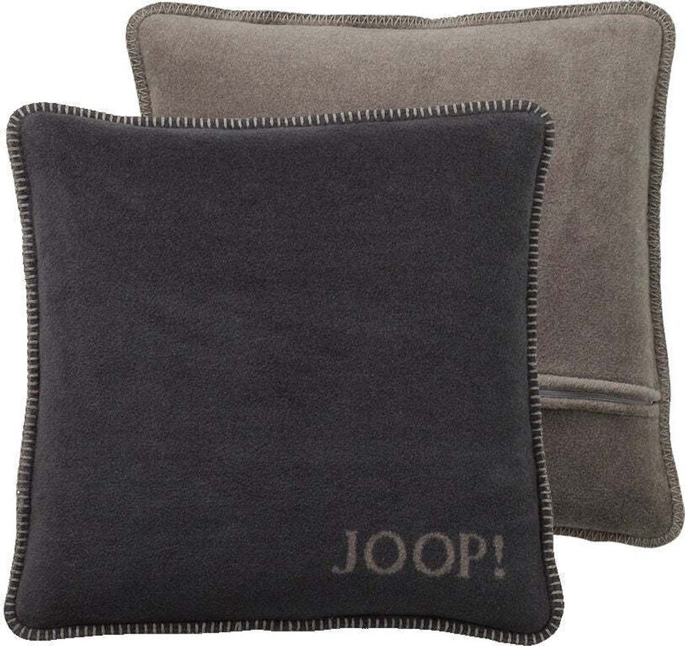 JOOP!Kissen UDF Kissenhülle Kissenhülle 50 x 50 Zierstich o.F.Feder-Ecru