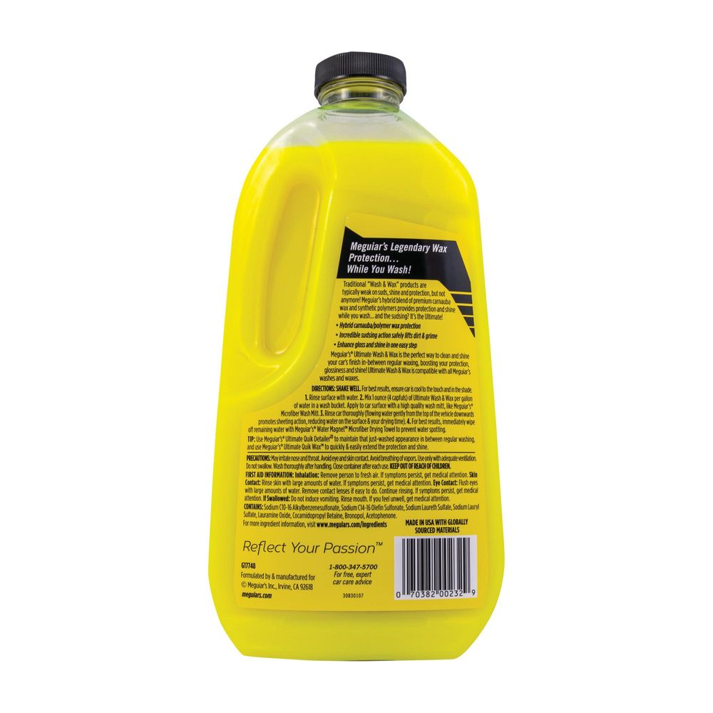 Meguiar’s® Ultimate Wash & Wax G17748EU Wax Autoshampoo 1.4 l