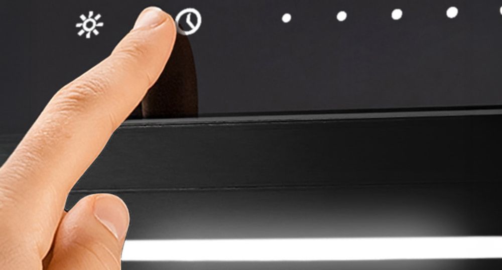 TouchSelect der Insel-Dunstabzugshaube FLAT6006S