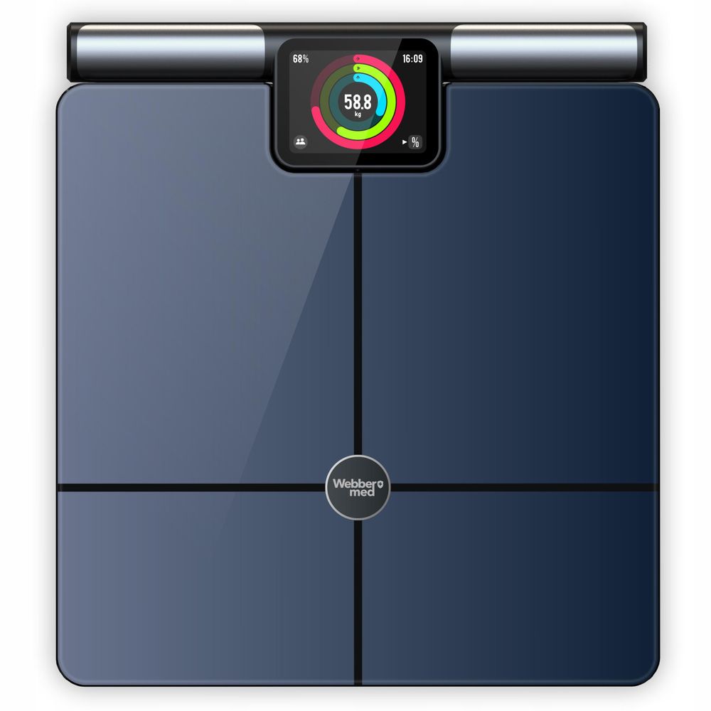 3,5-Zoll-HD-TFT-Farbdisplay der Webber Waage.