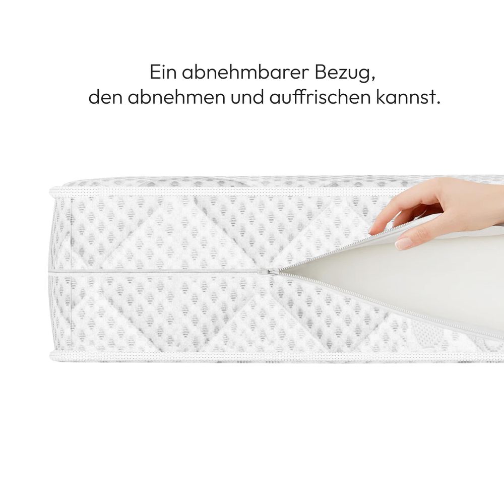 SILVER LIFE-Bezug - ideal für Allergiker und hygienischen Schlafkomfort, Antibakteriell