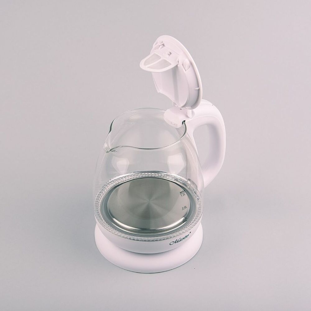 Feel-Maestro MR-055-WHITE Wasserkocher 1 l Weiß 1100 W