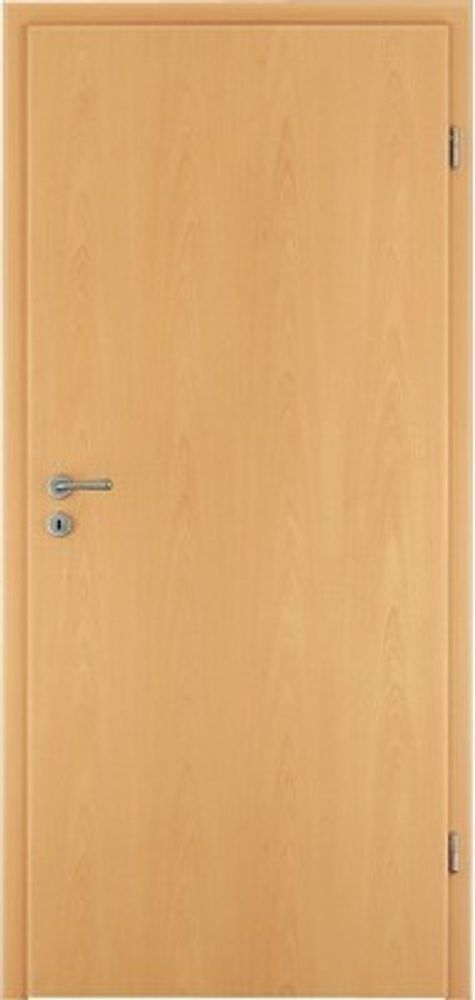Borne Türblatt Nachbildung Buche 86 cm x  198,5 cm DIN rechts, Wabenkern