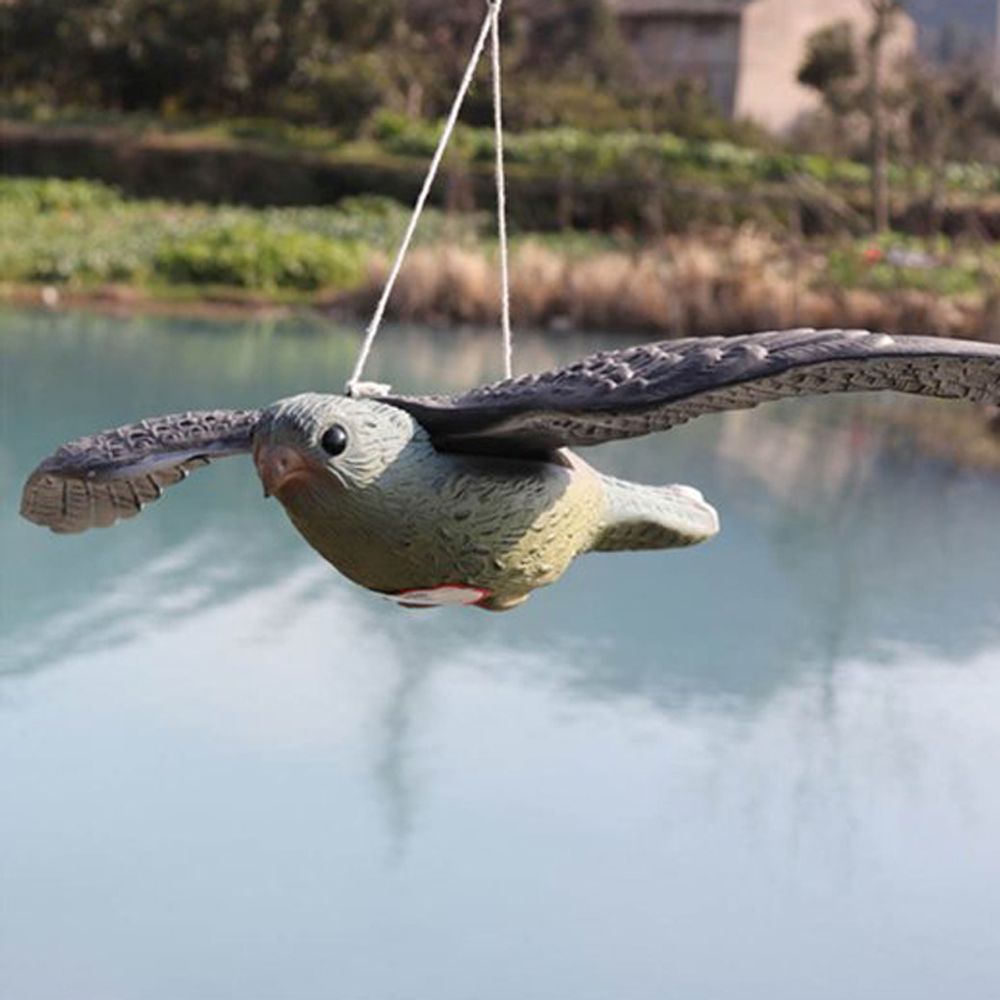 Vogelschreck Vogelabwehr Naturgetreuer Lebensgroß Falke Atrappe Fliegender Greifvogel Vogelscheuche Raubvogel Vogel Taubenabwehr Taubenschreck Vogelabwehr Retoo