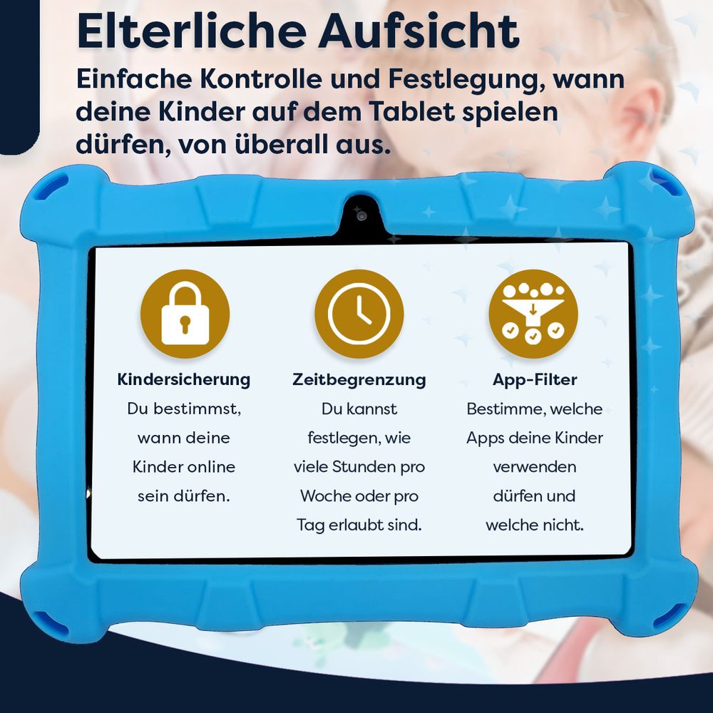 Was die elterliche Kontrolle auf dem AngelTech Kindertablet beinhaltet