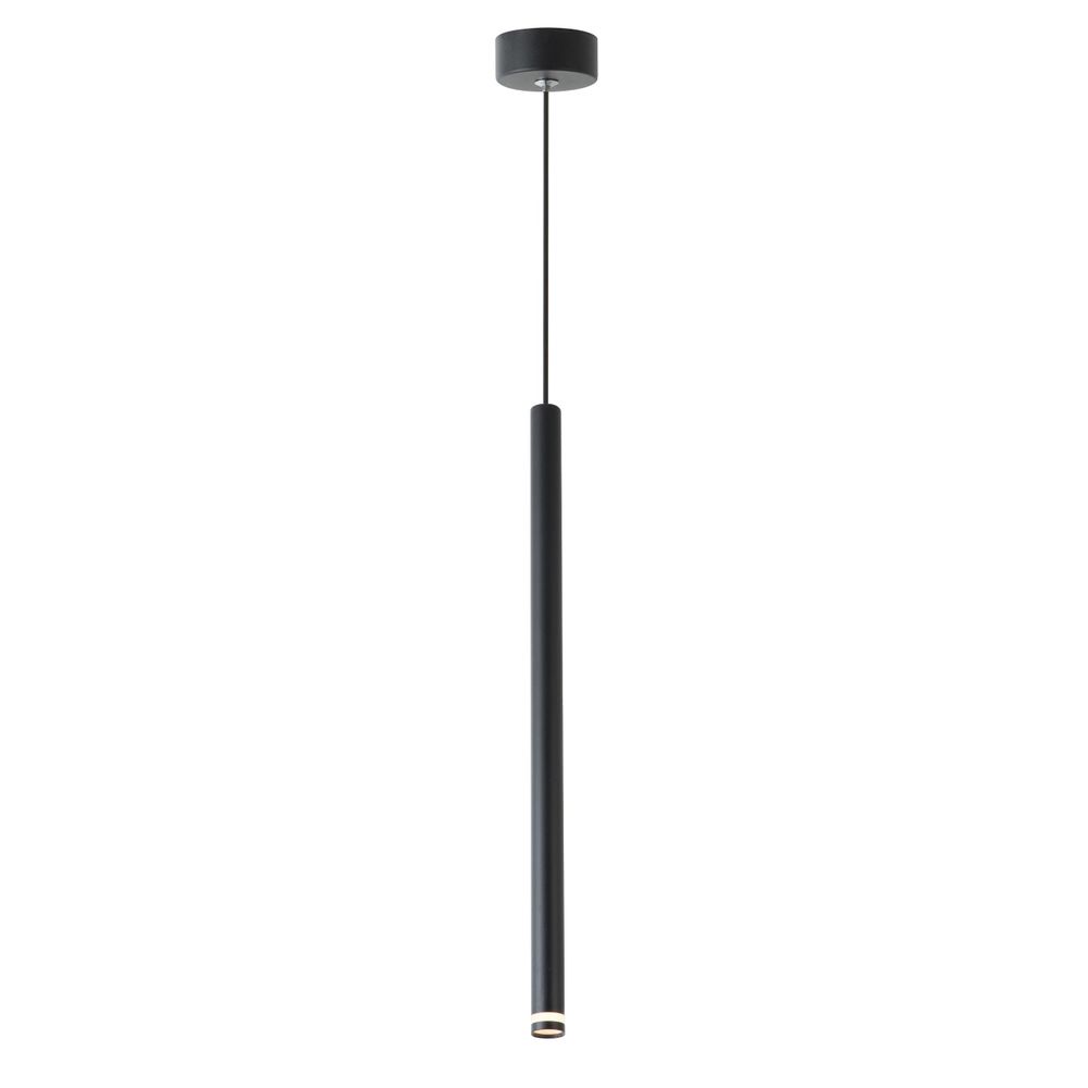 MasterLED Pendelleuchte Piero G9 Schwarz matt – Moderne längliche Hängelampe für Flur, Küche & Esstisch