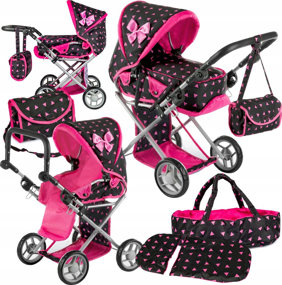 Kinderplay Puppenwagen mit Zubehör