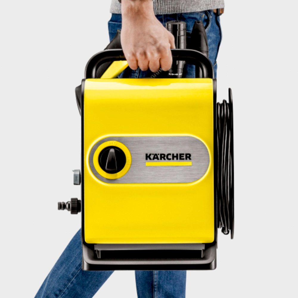 Kompaktní a lehká tlaková myčka Kärcher K Silent eco!Booster 1.600-955.0