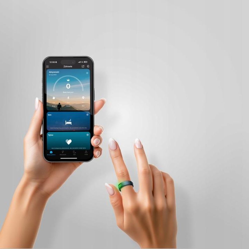 Forever Smartring Astral SR-100 schwarz Größe 9