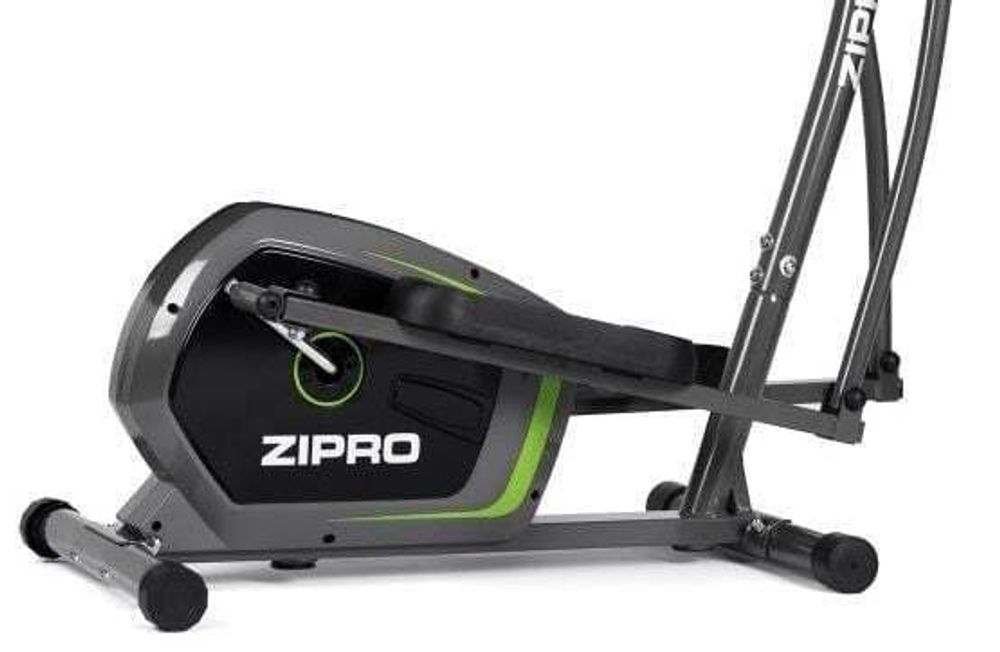 Zipro Ergometer Crosstrainer Heat – Bluetooth Ellipsentrainer kompatibel mit Kinomap & iConsole+ – Elektrischer Widerstand Bis 150kg Belastbar