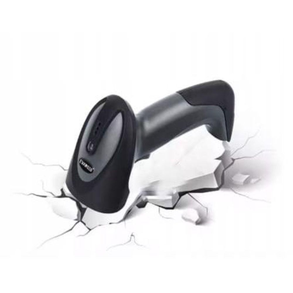 Lettore di codici a barre EAN 1D wireless - USB - con docking station - classe industriale - portata fino a 500 m