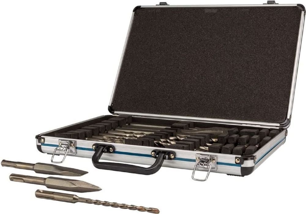 Makita D-42444 Bohrer- und Meißelset 17-tlg im Alu Koffer
