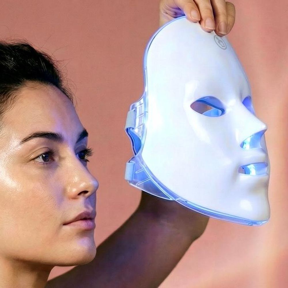 Masque LED Marielle pour luminothérapie MML Blanc