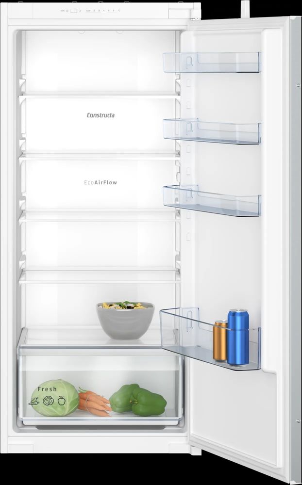 Constructa Einbau-Kühlschrank 1225 x 56 cm Schleppscharnier CK141NSE0