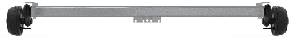 KNOTT gebremste Achse 1350 kg 1000 mm für schwere Anhänger und Autotransporter