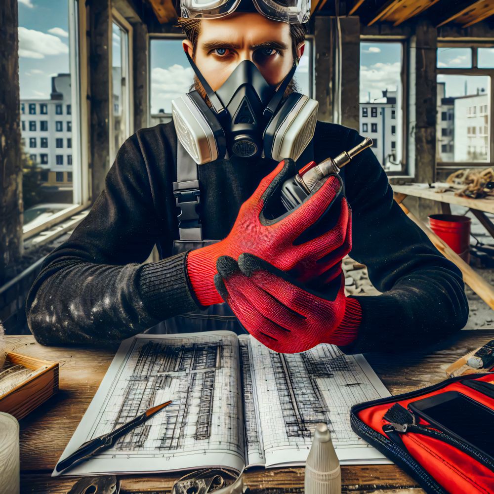 10 Paar Arbeitshandschuhe, Gartenhandschuhe, Einheitsgröße für Herren & Damen, Work Gloves für Arbeit & Garten mit Latexbeschichtung Rot Retoo