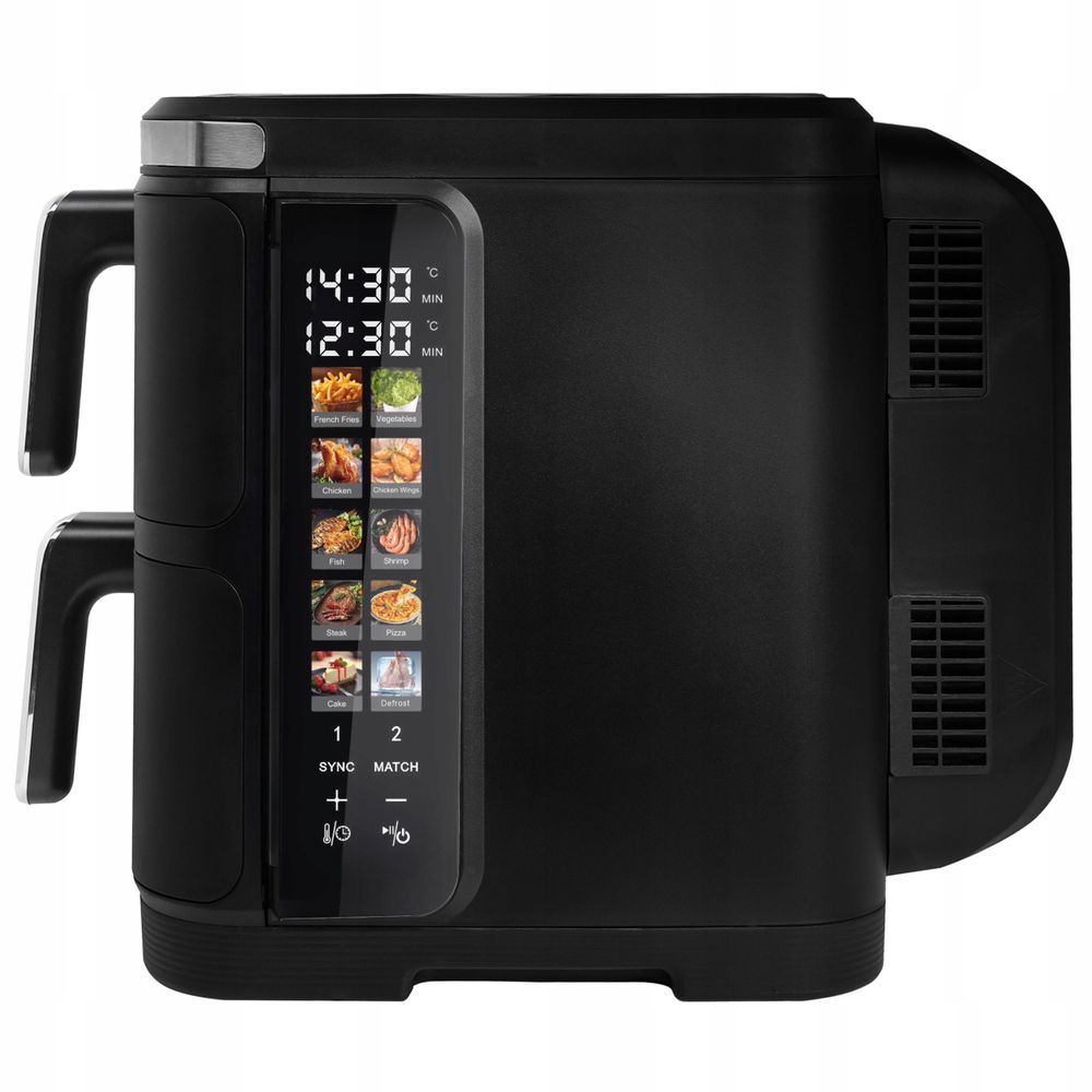Zubereitungsfunktionen des WEBBER AF901 Airfryers