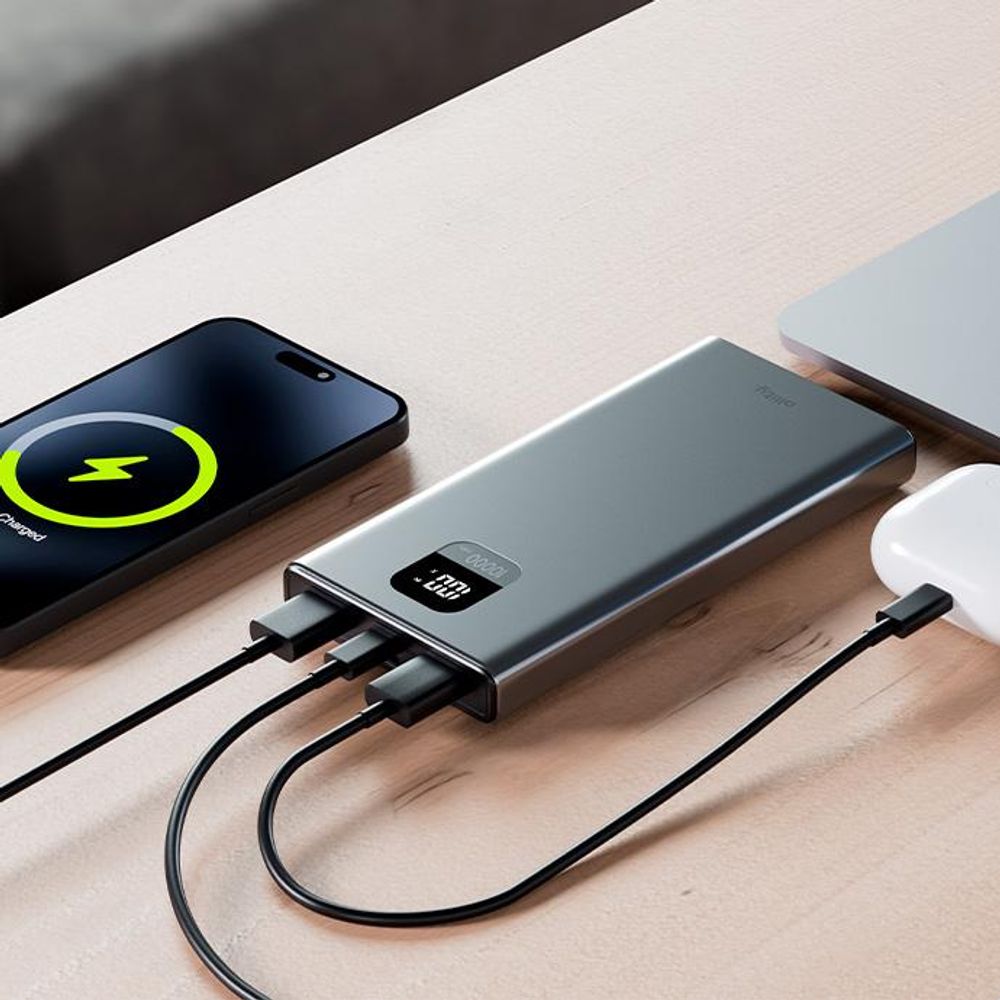 Allity Powerbank APB-100 PD QC 22,5W 10000 mAh grau