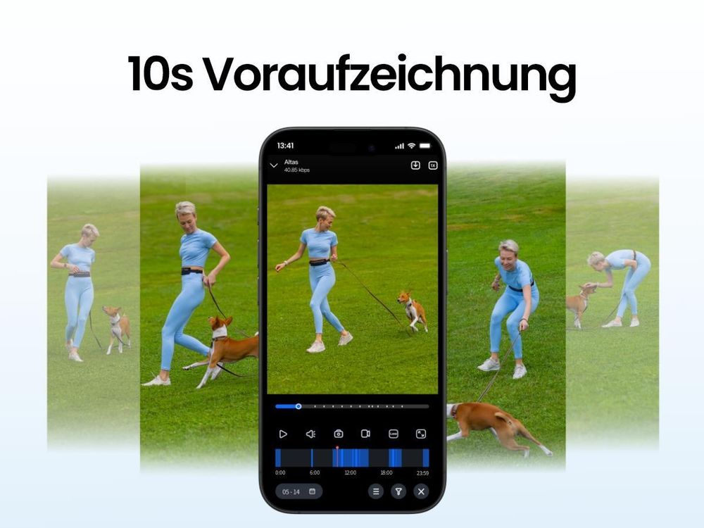 Reolink Altas+Solarpanel, 2K 4MP Überwachungskamera, langlebig 20000mAh Akku, Dual-Band Wi-Fi 6, ColorX-Nachtsicht, KI-Erkennung, 10s Voraufzeichnung